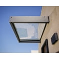 thumbnail image 5 of Palram Sophia Polycarbonate Door Awning Gray/Clear, Multiple Sizes, 5 of 11