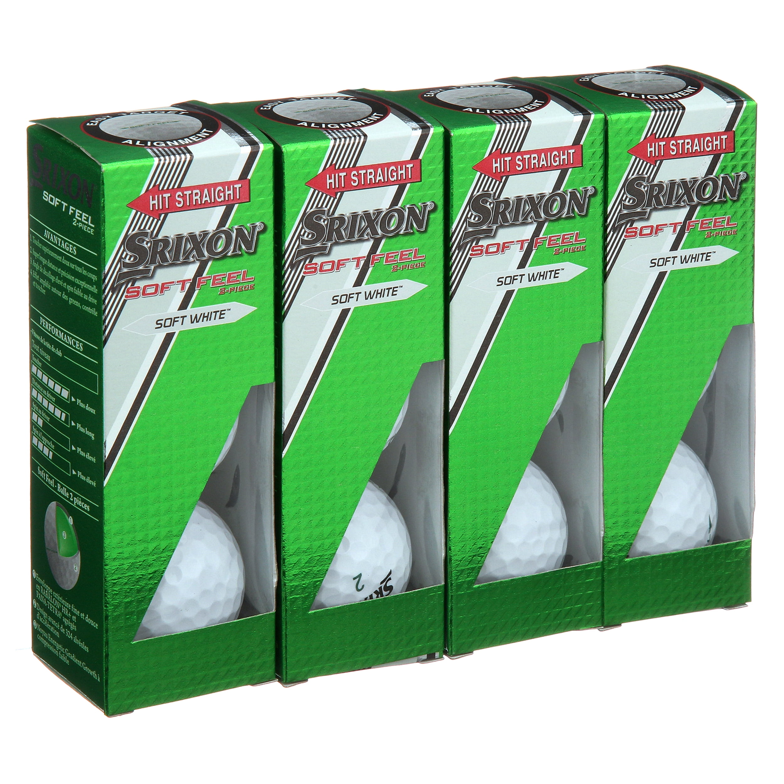 Srixon Soft Feel Golf Balls 12 Pack Walmart Com Walmart Com