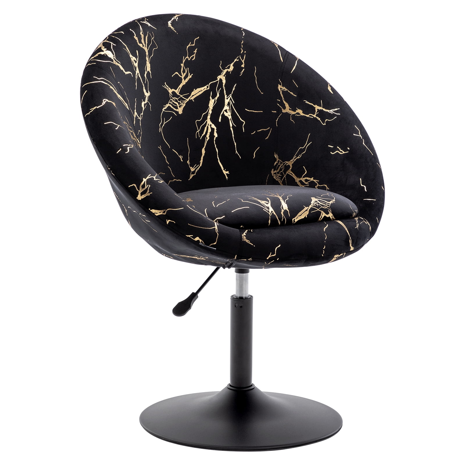 Duhome Elegant Lifestyle Accent Chair with Bronzing Fabric, Adjustable ...