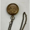 thumbnail image 5 of Antique Brass Compass Push Button Compass –Thank You Being dad Engraved Compass Mother to Son Gifts - Graduation Day Gifts for Son Brown Antique 2 Inch, 5 of 5