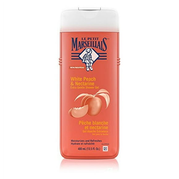 Le Petit Marseillais Extra gentle Shower gel White Peach & Nectarine 400 Ml, 135 Fluid Ounce