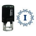 thumbnail image 1 of Printtoo Alphabet I Monogram Octagon Celtic Swirl Frame Self Inking Rubber Stamp Office Stationary, 1 of 7