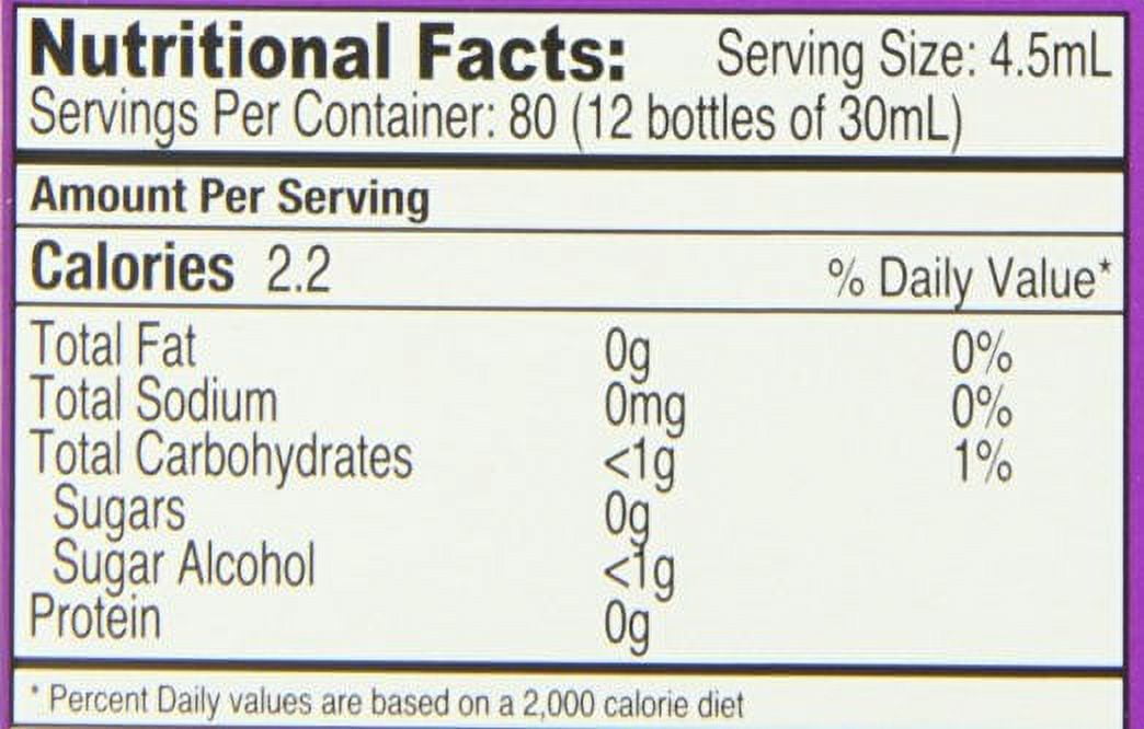 Too Tarts Sugar Free Sour Candy Spray Bottle Assortment (Pack of 12)