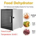 thumbnail image 3 of TOOL1SHOoo 12-Tray Commercial Food Dehydrator with Timer, Digital Temperature Control for Fruit Vegetables Herbs and Flowers Drying, 3 of 9