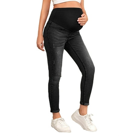 

Maternity Denim Skinny Jeans Black S