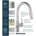 thumbnail image 6 of SPEAKMAN SBS-1042-BRB Neo Sensor Pull Down Kitchen Faucet-BRB, Brushed Bronze, 6 of 7