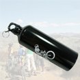 thumbnail image 2 of Greeniant Botella de 750ml para ciclismo, Camping, bicicleta, deportes al aire libre, botella de agua de aleación de aluminio, accesorios portátiles para Ciclismo negro Greeniant OD1115-01, 2 of 6