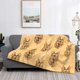 thumbnail image 2 of Fotbe German Shepherd Dog Manta de Franela con Estampado, Manta Ultrasuave para Cama, Sofá, Auto, Hipoalergénica y Antibolitas-80"x60", 2 of 6