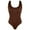 1 PC Brown, variant on Shapewear Bodysuit for Women Tummy Control Seamless Backless Body Shaper Tank Tops