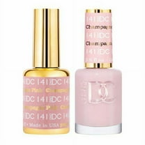 DND - DC Duo Soak off Gel & Matching nail polish - 141 Pink Champagne