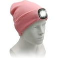 thumbnail image 3 of Sinhoon Beanie Hat with Light, USB Rechargeable LED Knitted Lighted hat, Easter Gifts for Men Women , Unisex Lighted for Walking at Night,Fishing,Camping,Hunting (Pink), 3 of 12