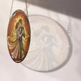 thumbnail image 4 of Couples & Romance Slow Dance Stained Glass Suncatcher Window Hanging – Personalized Window Hanging for Families, Parents & Kids, Custom Name Tree Decoration Christmas 2025, 4 of 5