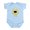 Sky Blue, variant on CafePress - Big Nose Yellow Lab Infant Bodysuit - Baby Light Bodysuit, Size Newborn - 24 Months