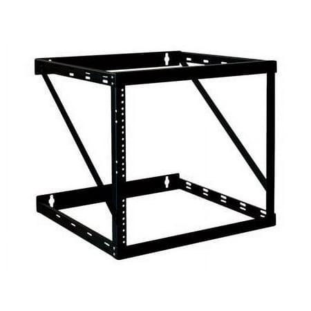 UPC: 0037332182654 | Tripp Lite 12U Heavy-Duty Wall-Mount 2-Post Open Frame Rack Low-Profile Switch-Depth (SRWO12UHD)