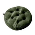 thumbnail image 2 of Summer Savings Clearance! Boovnll Chair Cushions, 16" Soft Comfortable Thicken Non-Slip Velvet Round Outdoor Cushions, Chair Cushion for Outdoor, Indoor, Garden, Patio, Sofa, Couch - Seat Cushion, 2 of 6