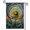 B, variant on XaaKee Garden Flags, Twirling Seed Swarm Dandelion Garden Flag, Double-Sided High-Quality White Linen Small Garden Flags For Outside, Outdoor Decor, 12x18Inch