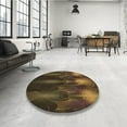 thumbnail image 3 of Ahgly Company Indoor Rectangle Patterned Oak Brown Area Rugs, 7' x 9', 3 of 6