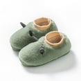 thumbnail image 5 of QISIWOLE Winter Cotton Slippers Men Women Indoor Sharp Corner Warm Plush Shoes Outdoor Couple Cotton Slippers Savings !, 5 of 6