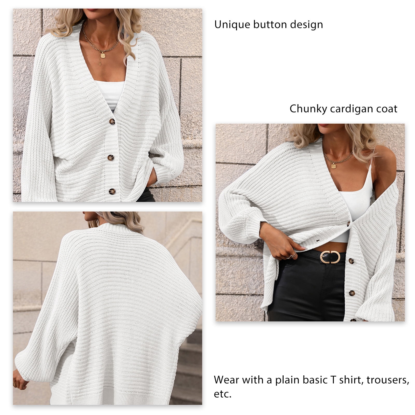 White batwing cardigan new arrivals