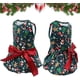 thumbnail image 5 of Vestidos navideños de terciopelo livianos shaofei vestido navideño verde mediano, 5 of 5