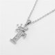 thumbnail image 4 of Collar Con Colgante De Letras Iniciales De Corona Leisuq Chapado En Oro Circonita Cúbica Cadena De Eslabones Joyería De Moda, 4 of 4