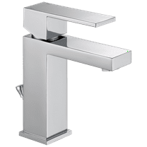 Delta Modern Single Handle Project Pack Faucet- Low Flow in Chrome