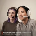 thumbnail image 4 of SteelSeries Arctis Nova 3X Wireless Multi-Platform Gaming Headset — 40 HR Battery — 2.4GHz/Bluetooth — Xbox, PS5, PC, Switch, Mobile — White, 4 of 8
