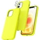 thumbnail image 1 of TOCOL Funda 5 en 1 para iPhone 13, con 2 protectores de pantalla + 2 protectores de lente de cámara, funda de silicona líquida para iPhone 13, azul medianoche, 1 of 4