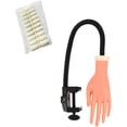 thumbnail image 1 of 1Pcs Hand Flexible Movable False Hand Model Adjustable Nail Display Fake Hand with 500Pcs Fake Nails Art for Nail Manicure and Nail Practice, 1 of 8