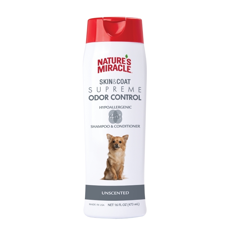 nature's miracle skin and coat supreme odor control