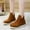 Brown, variant on Patlollav Womens Shoes Classic Non-Slip Ankle Snow Booties Warm Fur Lining Boots