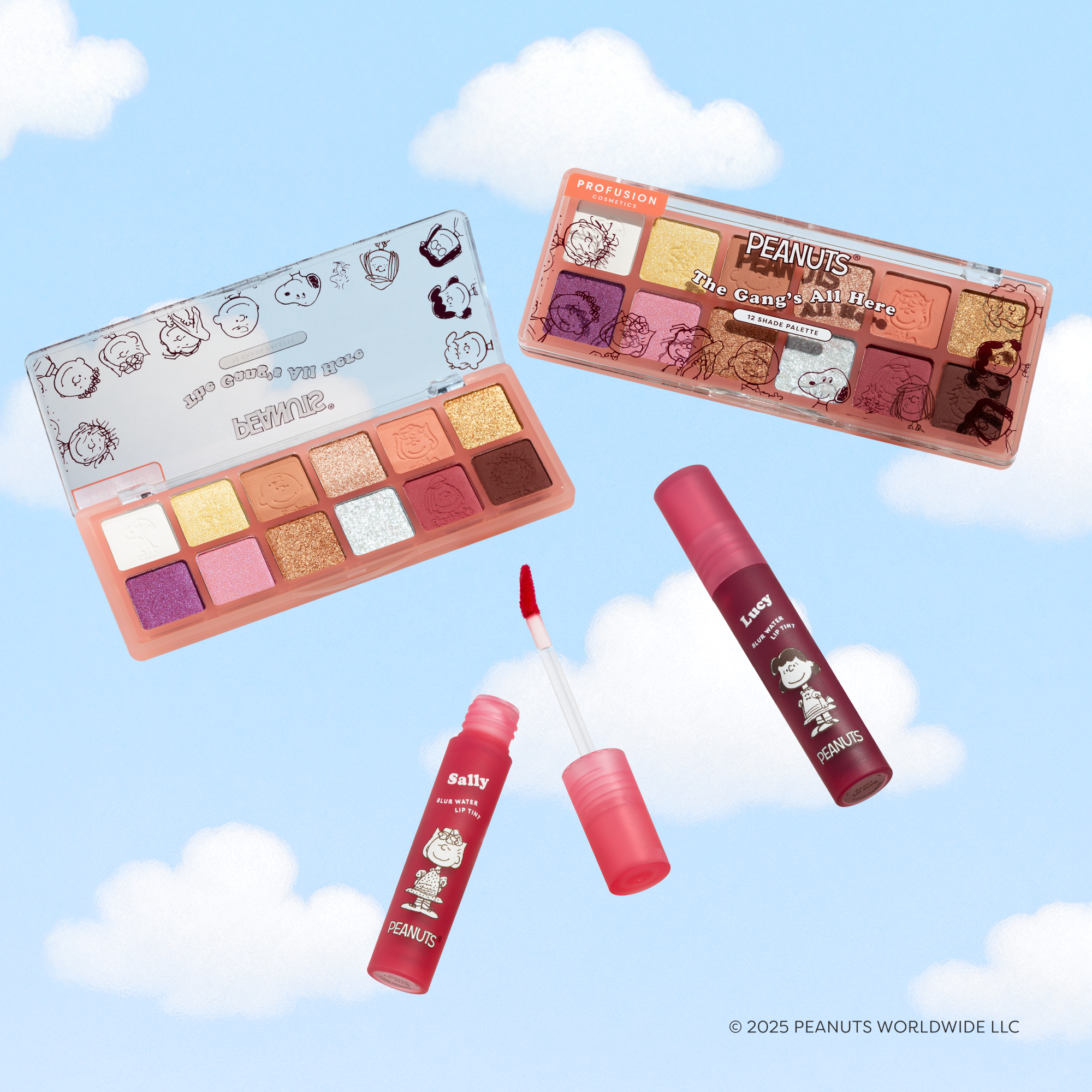 Profusion Peanuts 75th The Gang's All Here Eyeshadow Palette photo 4