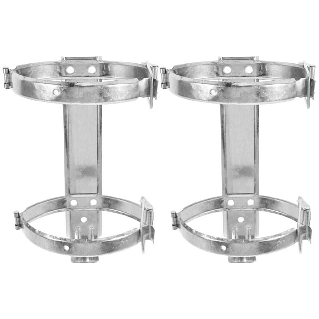 KAKOWELY Support de Cadre Fixe 2 Pcs Support de Fixation pour Extincteur en Acier Inoxydable pour Maison Voiture Camion Support Mural pour Extincteur Robuste