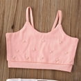 thumbnail image 5 of Kiapeise Toddler Girls Skirt Set Sleeveless Top+Button Skirts Summer Outfits, 5 of 7