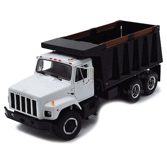 International S Series Dump Truck Black 1-25 Diecast Model by First Gear
