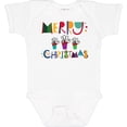thumbnail image 3 of Inktastic Merry Christmas Holiday Gift Boys or Girls Baby Bodysuit, 3 of 5