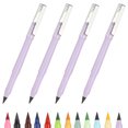 thumbnail image 1 of 4 Pcs Mechanical Sharpened Forever Pencils Set, Marker Light Purple, 1 of 6