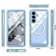 thumbnail image 5 of Compatible For Samsung Galaxy S25 FE Magnetic Case PC + TPU Phone Cover with Tempered Glass Screen Film, 5 of 5