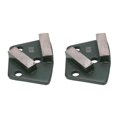 thumbnail image 4 of 3pcs Trapezoid Diamond Grinding Pads for Concrete Floor, Aggressive Cutting, 2 Long Teeth, Green, 80#, 4 of 4