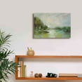 thumbnail image 6 of Epic Graffiti 'Lakeside Fog' by Silvia Vassileva, Canvas Wall Art, 18"x12", 6 of 8
