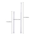 thumbnail image 3 of Telescopic Net Voile Tension Bath Curtain Rail Pole Rod Spring Loaded Extendable 30-50cm, 3 of 8