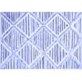 thumbnail image 1 of Ahgly Company Indoor Rectangle Abstract Blue Contemporary Area Rugs, 8' x 10', 1 of 4