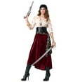 thumbnail image 2 of Women's Plus Size Roving Buccaneer Costume, 2 of 3