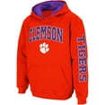 thumbnail image 2 of Youth Colosseum Orange Clemson Tigers 2-Hit Team Pullover Hoodie, 2 of 4