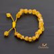 thumbnail image 5 of Amberalia Pulsera ajustable de Ámbar Báltico para niños (12 cm + 5 cm) con nudos de seguridad entre cada cuenta de Joyería. Ámbar Importado de Lithuania. Unitalla, Color Limón Raw. Amberalia Pulsera ajustable niño, 5 of 10