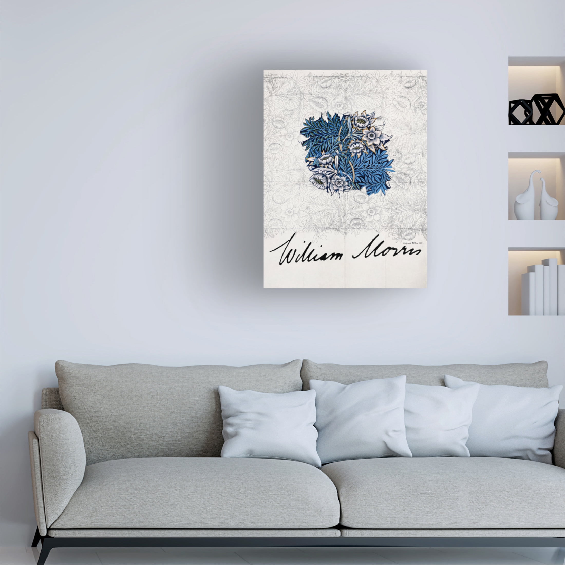 Trademark Fine Art Pictufy Tulip and Willow Canvas Wall Art