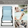 thumbnail image 6 of Outsunny Chaise Lounge Pool Chair, Folding, Reclining, Baby Blue, 6 of 9
