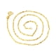 thumbnail image 1 of Collar de cadena de oro delicado simple fino moderno cadena de clavícula para el cuello Estilo C, 1 of 9