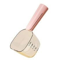 Dog food measuring scoop 1cup,cat food scoop, Pet food scoop,cat spoons for wet food.Accurate measurement,Also can be used for rice, flour, soybean and other kinds of grain,pink