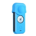thumbnail image 3 of Carcasa de silicona de la cámara PULUZ VÍDEO DE VIDEO VIVIENDO PROTECTOR DE TIENDO FOTOGRAFÍA DE FOTOGRAFÍAS REEMPLAZO PARA INSTA360 ONE X AZUL sidaley EL005691-01B, 3 of 7
